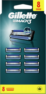 Резервни ножчета за бръснене Mach3 Gillette