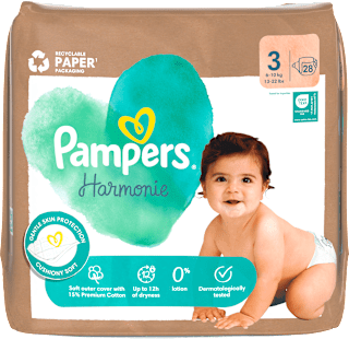 Pieluchy Harmonie rozmiar 3, 6-10 kg Pampers Harmonie