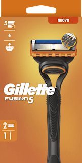 Rasoio Fusion5 Manual con ricambi Gillette