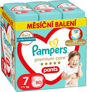 plenkové kalhotky Premium Care, velikost 7 Pampers Premium Care