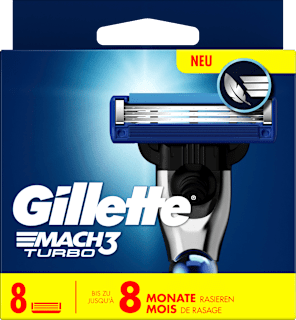 Rasierklingen Mach3 Turbo Gillette