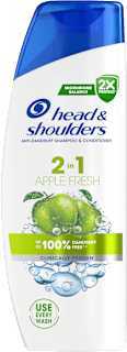 šampon na vlasy Apple Fresh 2 v 1 head&shoulders