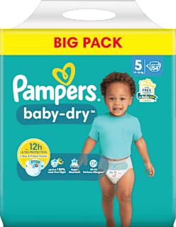 Windeln Baby Dry Gr.5 Junior (11-16kg), Big Pack Pampers