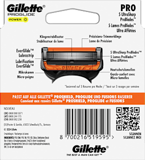 Rasierklingen Fusion5 ProGlide Power Gillette