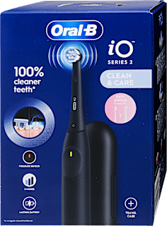 Elektromos fogkefe iO Series 2 Black utazó tokkal Oral-B