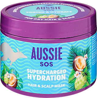 Maska na suché vlasy SOS Supercharged Hydration Aussie