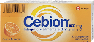 Integratore alimentare di vitamina C Cebion