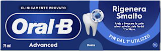 Dentifricio Advanced rigenera smalto Oral-B