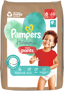 Plienkové nohavičky veľkosť 6 (15+ kg) Pampers Harmonie