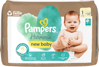 Plienky veľkosť 1 (2 - 5 kg) Pampers Harmonie