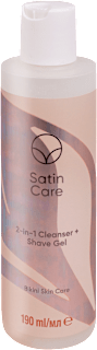 2-in-1 gel za brijanje i pranje intimne zone Satin Care