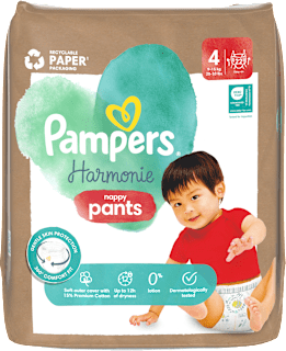 Plienkové nohavičky veľkosť 4 (9 - 15 kg) Pampers Harmonie