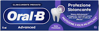 Dentifricio Advanced protezione sbiancante Oral-B