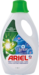 Prací gél +Lenor Fresh Air  Ariel