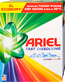 Color praškasti deterdžent za pranje rublja, 50 pranja ARIEL