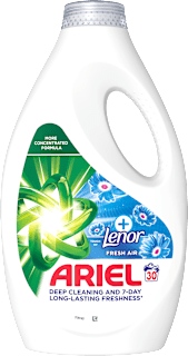 Tekoči detergent za pranje perila Touch of Lenor Fresh Air ARIEL