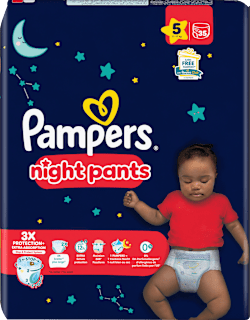 Baby Pants night Gr.5 (11-17 kg) Pampers