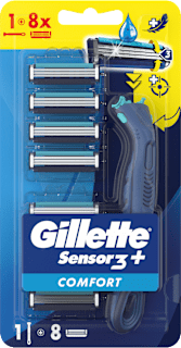 Aparat de ras Sensor3 Comfort + 8 rezerve Gillette