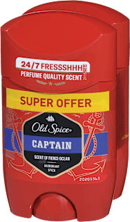 Deodorant v stiku Captain, 2 x 50 ml Old Spice
