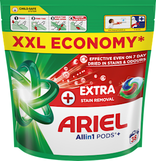 Allin1 PODS®+ kapsule za pranje rublja – Extra Clean ARIEL
