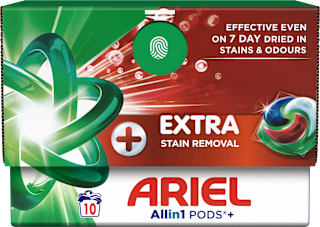 prací kapsle Allin1 +Extra Clean Ariel