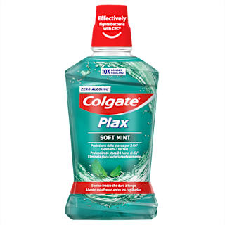 Collutorio Plax Soft Mint con antibatterico Colgate