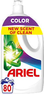 Detergent rufe lichid  color 80 spălări ARIEL