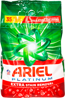PLATINUM EXTRA STAIN REMOVAL detergent za pranje veša, 35 pranja ARIEL