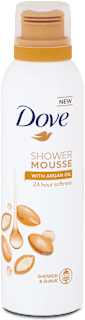 Mousse doccia olio di argan Dove