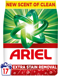 Detergent pudră pentru rufe extra 17 spălări ARIEL
