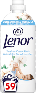 Омекотител за пране Sensitive, 59 пранета Lenor
