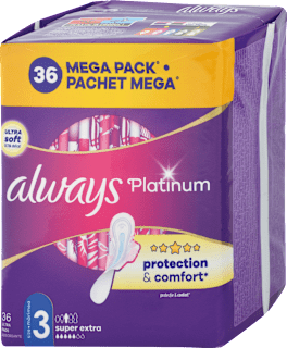 Hygienické vložky Platinum 3 Pads super extra always
