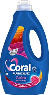 Colorwaschmittel Flüssig Optimal Color Coral