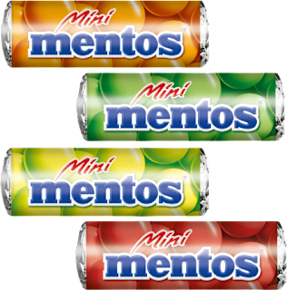 Mini bombone mentos