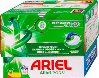All in 1 kapsule za pranje veša - MOUNTAIN SPRING ARIEL