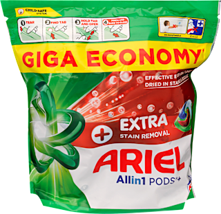 Mosókapszula Allin1 Extra Stain Removal Giga Economy Ariel