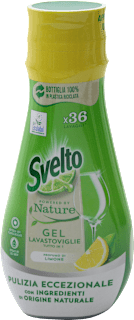 Gel Lavastoviglie Tutto In 1 Powered By Nature profumo di limone Svelto