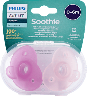 Soothie duda varalica – roza, 0 – 6 mj. PHILIPS AVENT