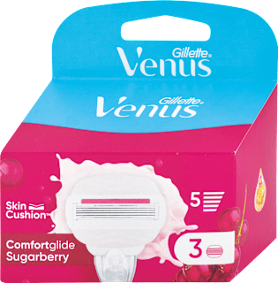 Náhradné holiace hlavice Comfortglide Sugarberry Gillette Venus