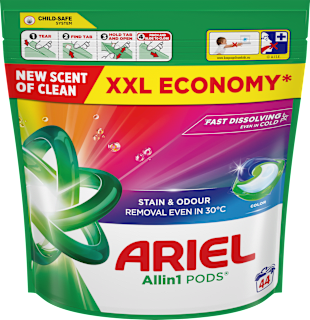 Kapsule za pranje barvnega perila Color, XXL pakiranje ARIEL