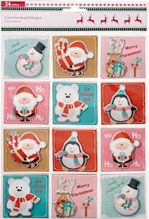 Geschenkanhänger Kindermotive, selbstklebend, mint-rosa-rot Dekorieren & Einrichten