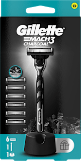 Moški brivnik Mach3 Charcoal Gillette