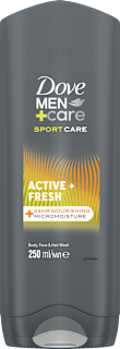 Doccia shampoo uomo 3in1 Active Fresh Dove MEN+CARE