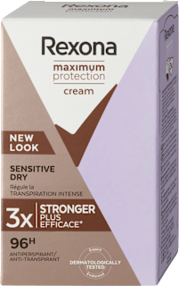 Dámsky krémový antiperspirant Maximum Protection Sensitive Dry Rexona