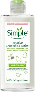 Kind To Skin micelarna voda za skidanje šminke Simple