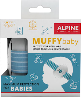 Căști antifonice pentru bebeluși, albastru  ALPINE