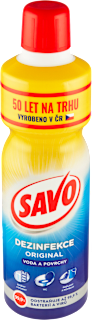 Dezinfekčný prostriedok Original SAVO