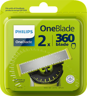 Nadomestne glave za brivnik 360 blade PHILIPS OneBlade