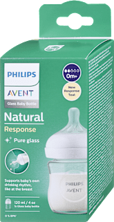 Steklenička za dojenčke Natural Response 120 ml, 0m+, PHILIPS AVENT