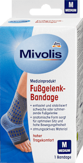 bandáž na kotník velikost M Mivolis